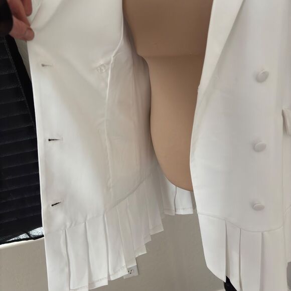 Amanda Uprichard White Mini Dress Elegant and Chic - Picture 11 of 16